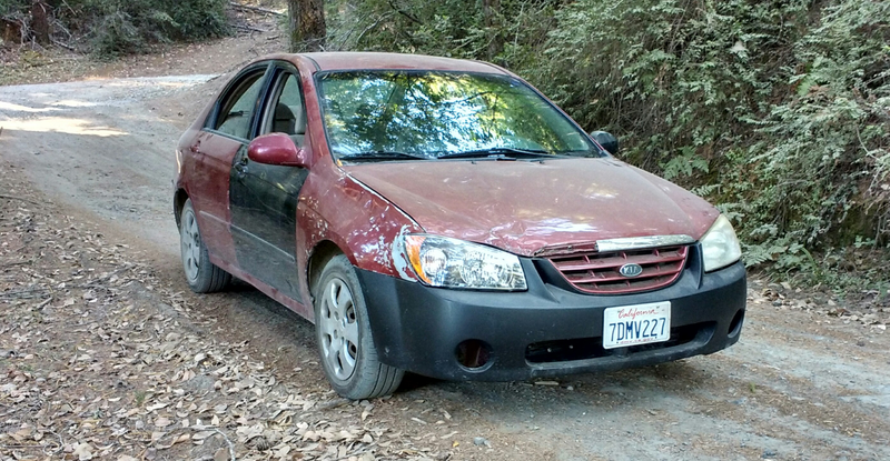 You can see all the custom panels. I figured that the car was too far gone to warrant paying for a set of new fenders and hood.
